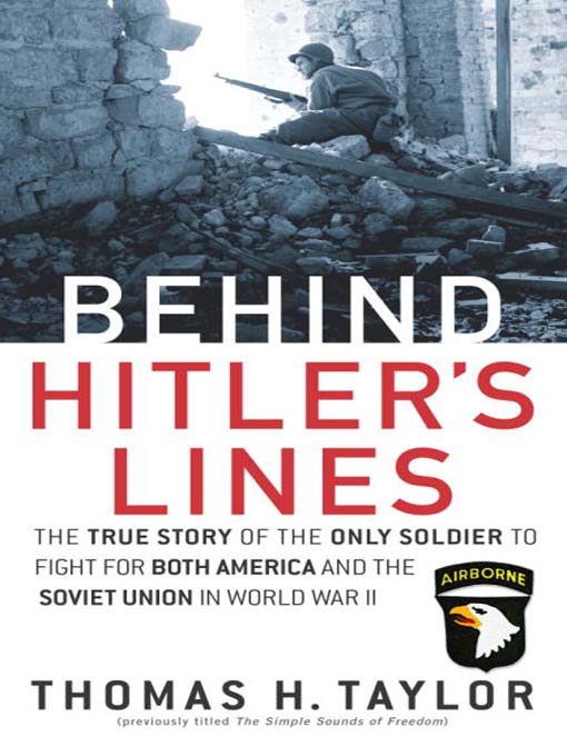 Title details for Behind Hitler's Lines by Thomas H. Taylor - Available